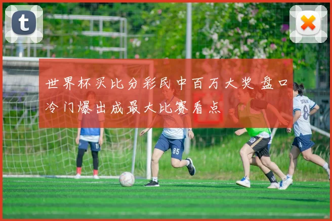 世界杯买比分彩民中百万大奖 盘口冷门爆出成最大比赛看点